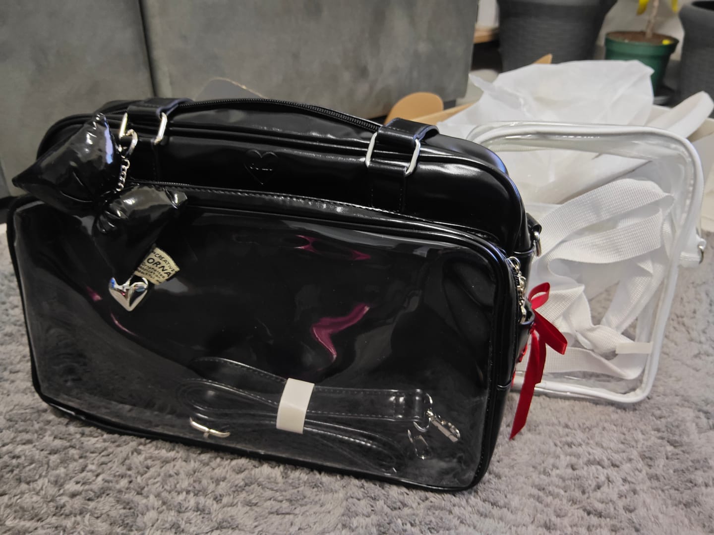 Customer photo review of COKO STAGE BAG (S SERIES) CHERRY IN BLACK