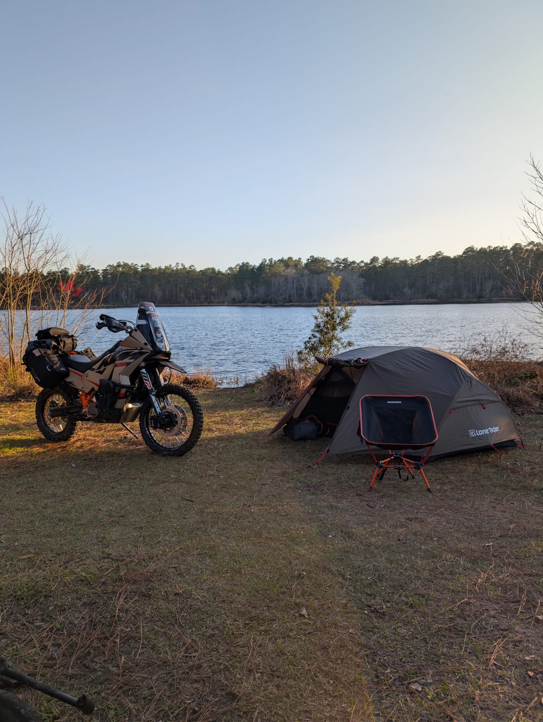 Customer photo review of ADVTent - Adventure Motorcycle Tent
