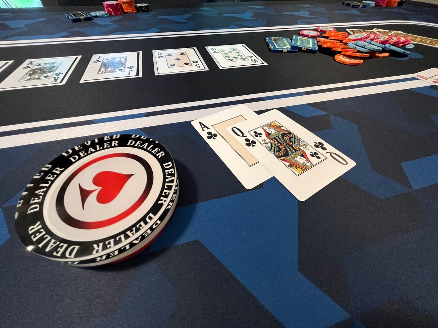 Customer photo review of Poker Set Diamond Club Tournament 500