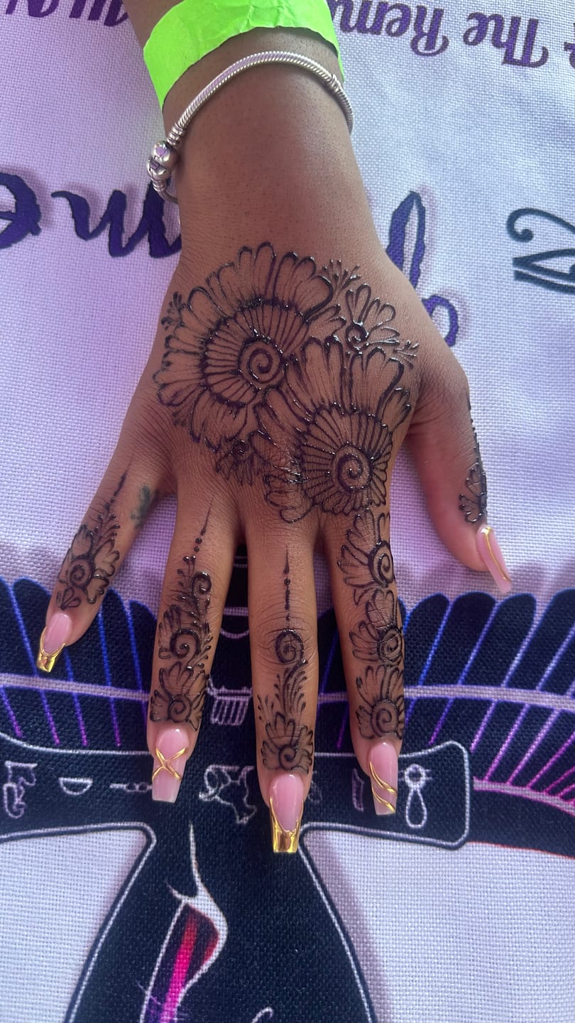 Customer photo review of 8 Ounce Bottle of Fresh Jagua tattoo Gel