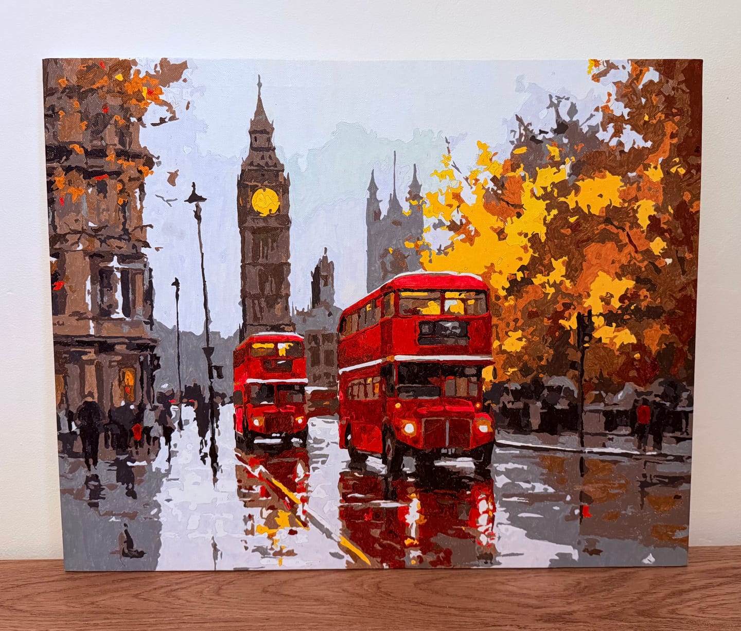 Customer photo review of Timeless London | Paint by Number