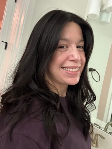 Customer photo review of Natural Black // The Lusta Lace Wig