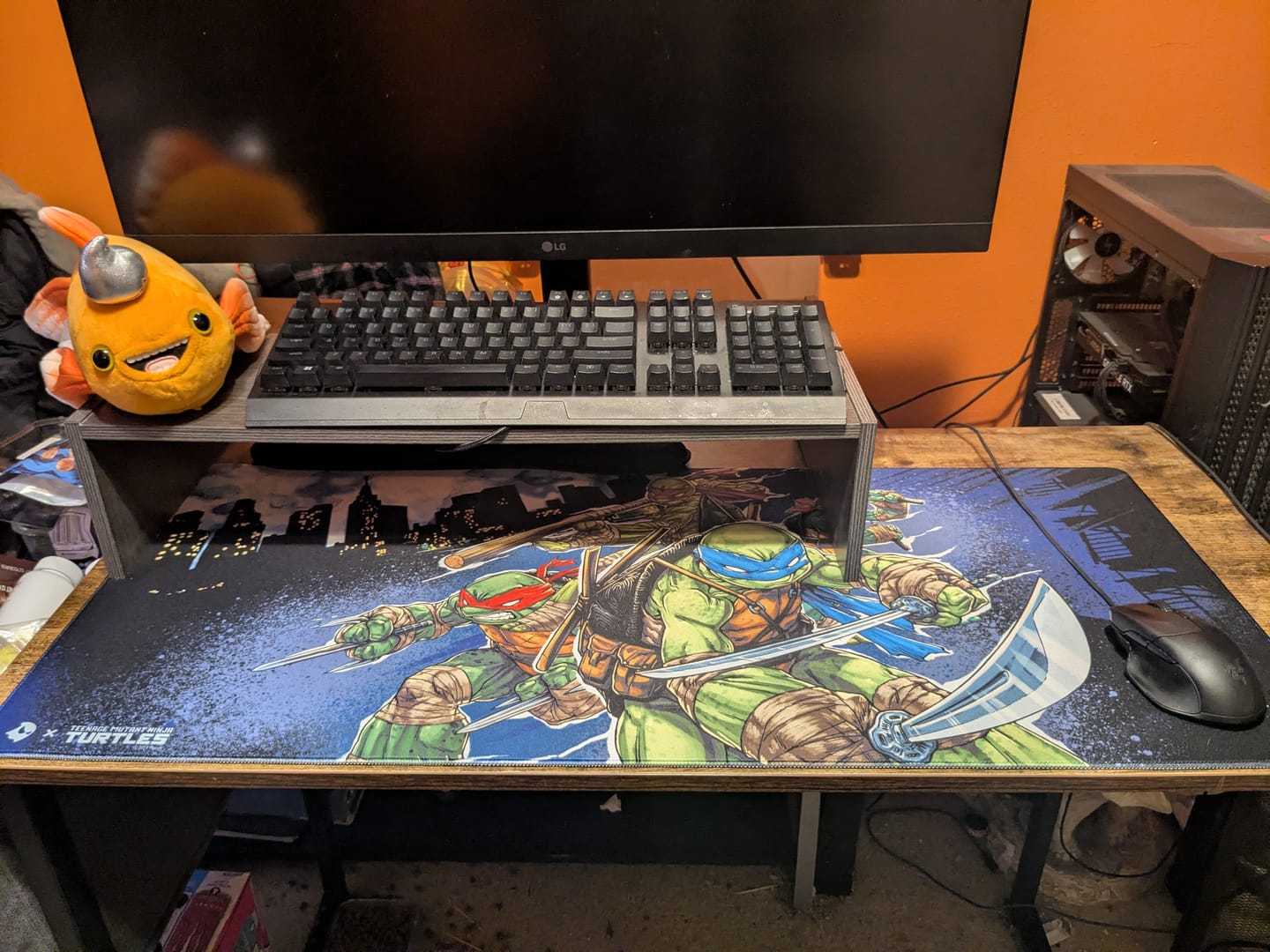 Customer photo review of Oni Deskpad - Teenage Mutant Ninja Turtles