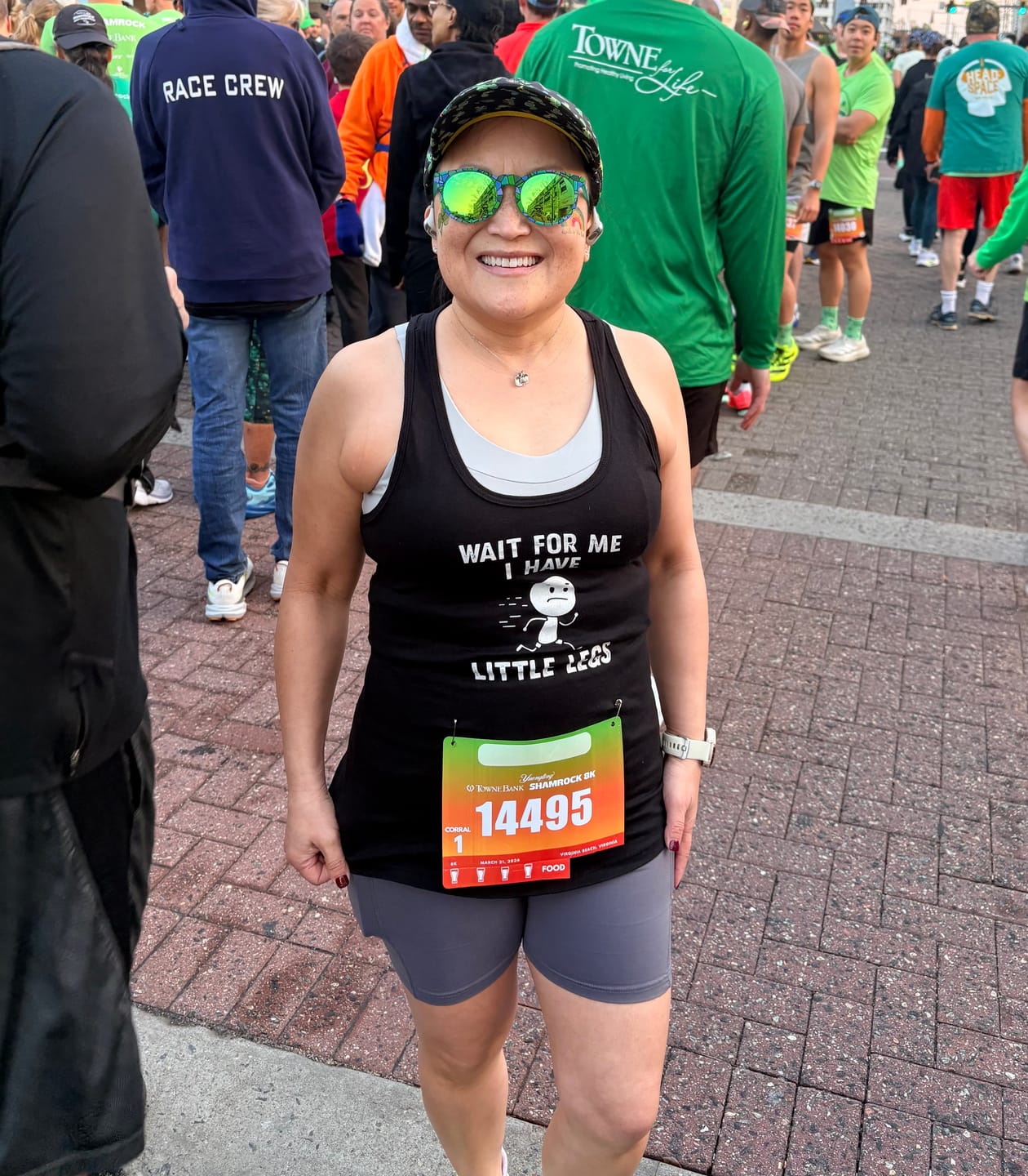Customer photo review of Little Legs Tank