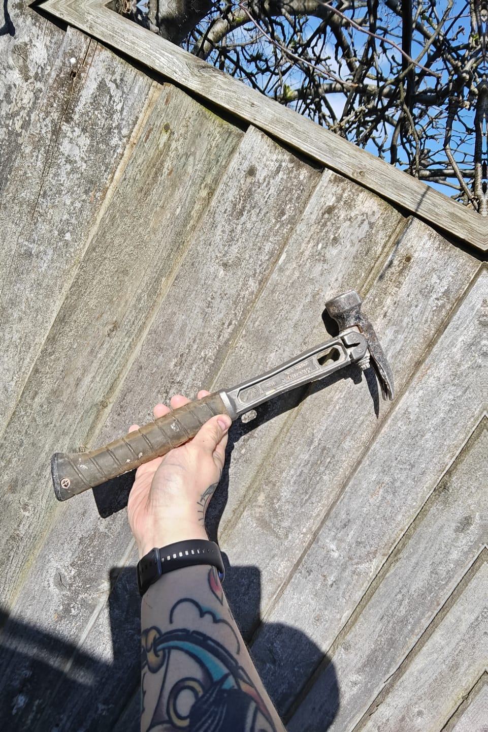 Customer photo review of Martinez Tools | M4 12oz Classic Titanium Finishing Hammer