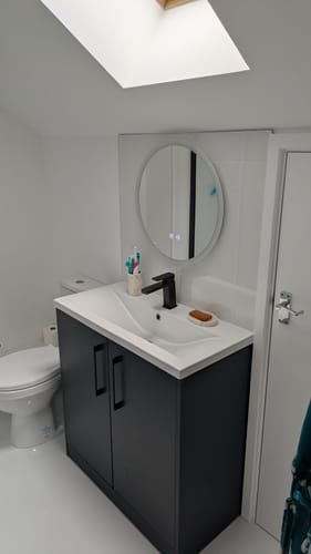 Customer photo review of RYKER - Black Mono Basin Mixer Tap Inc P/B Waste