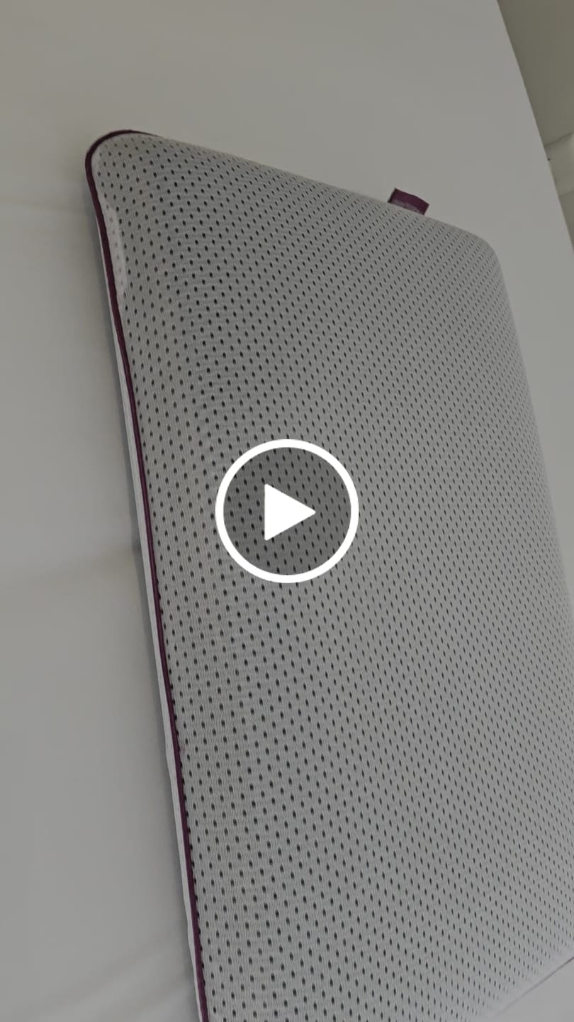 Customer video review of Travesseiro IWS Bubble Gel®