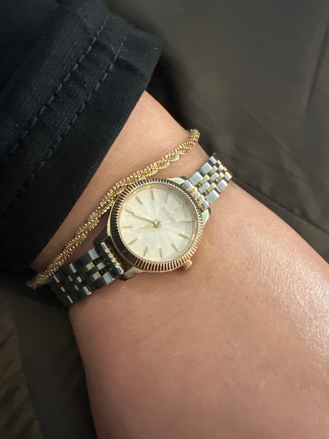 Customer photo review of Sophie Gold Silver