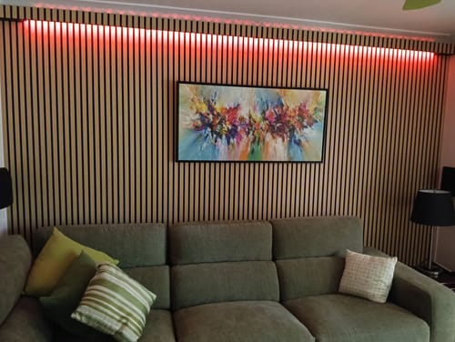 Customer photo review of WONDER LOVE CANVAS