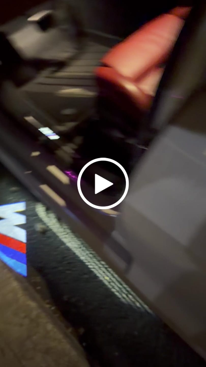 Customer video review of BMW X SERIES DOOR LIGHTS
