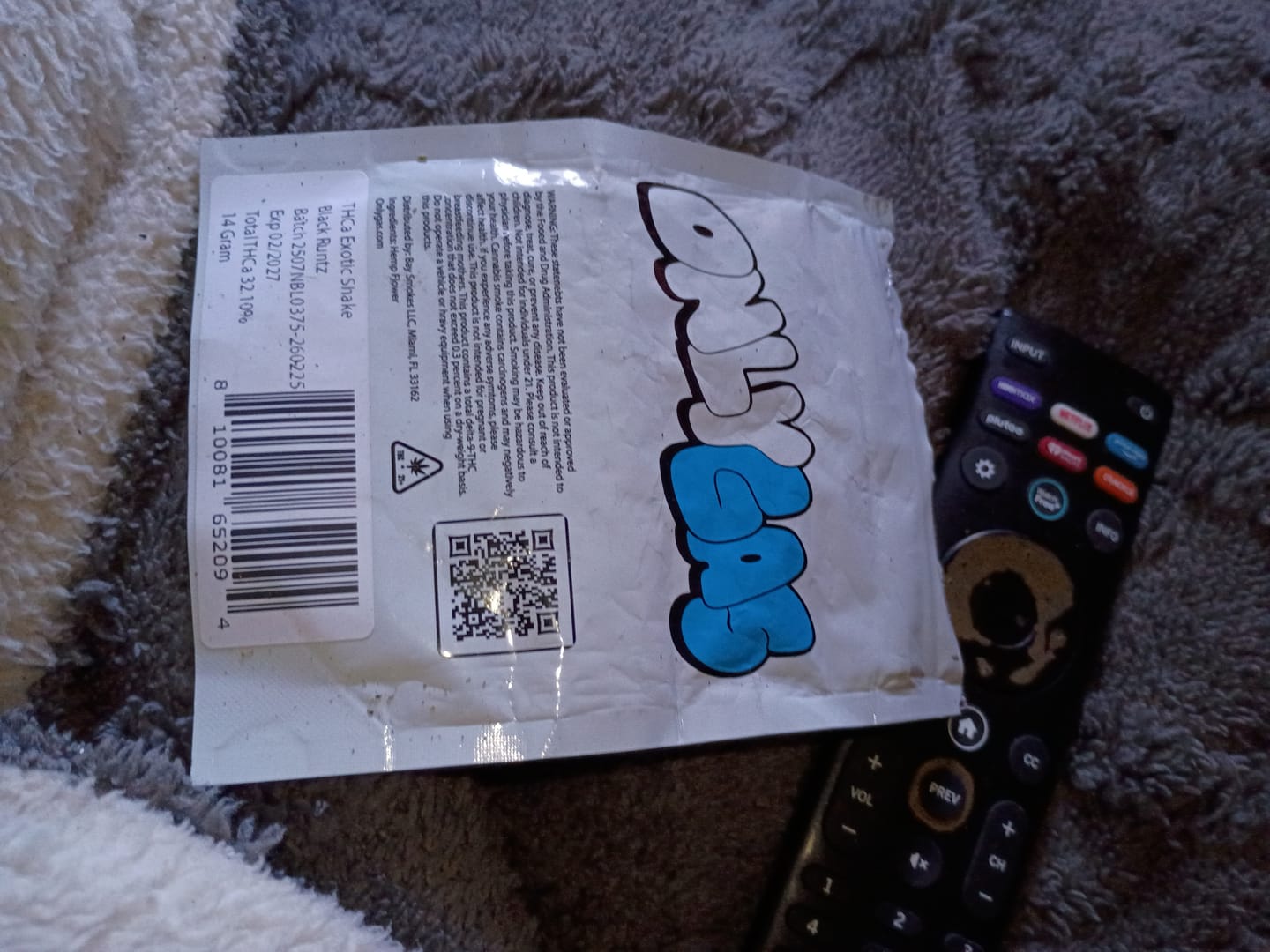 Customer photo review of Exotic THCa Shake