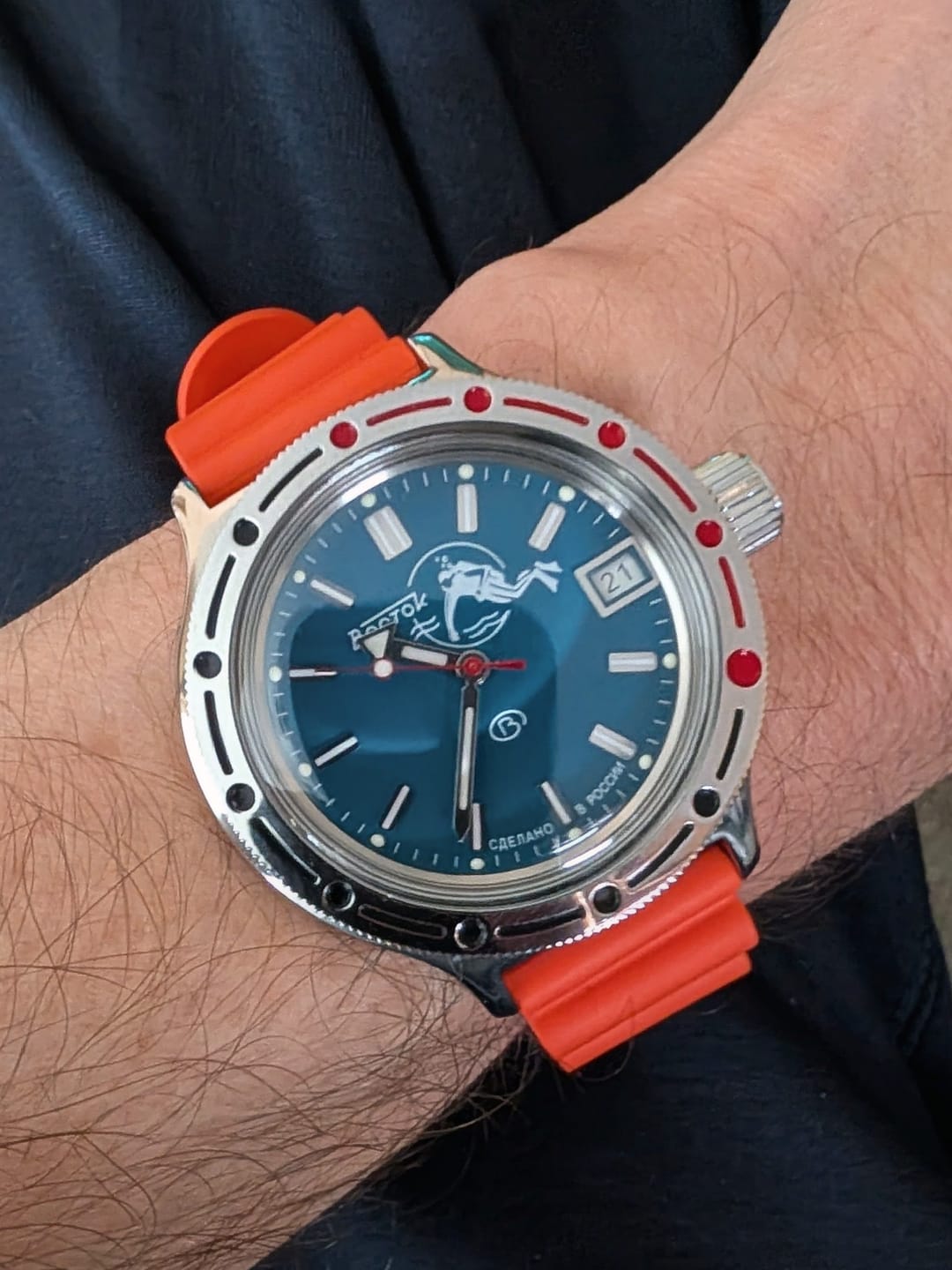 Customer photo review of Sport Rubber - Orange