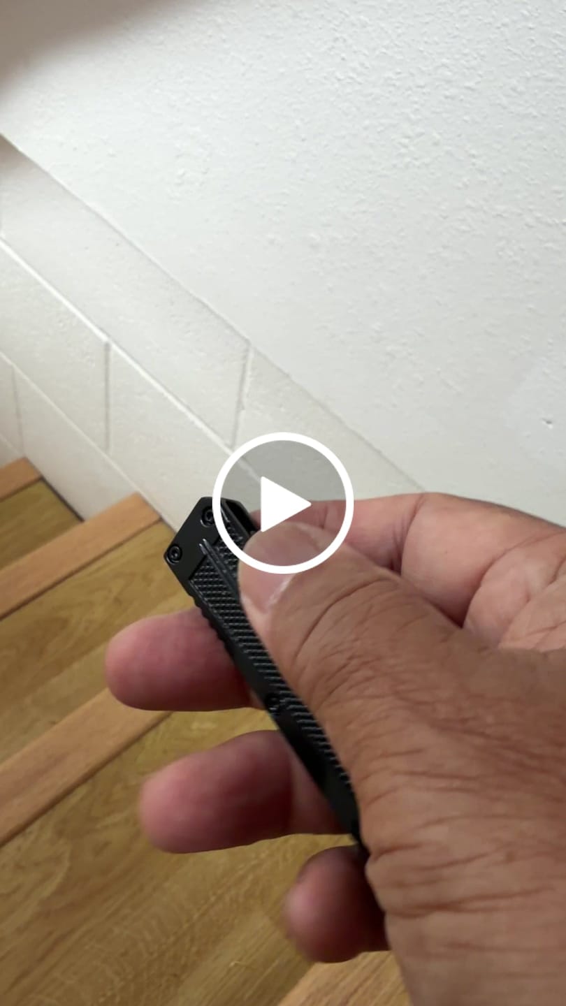 Customer video review of VT Mini Stinger OTF Knife