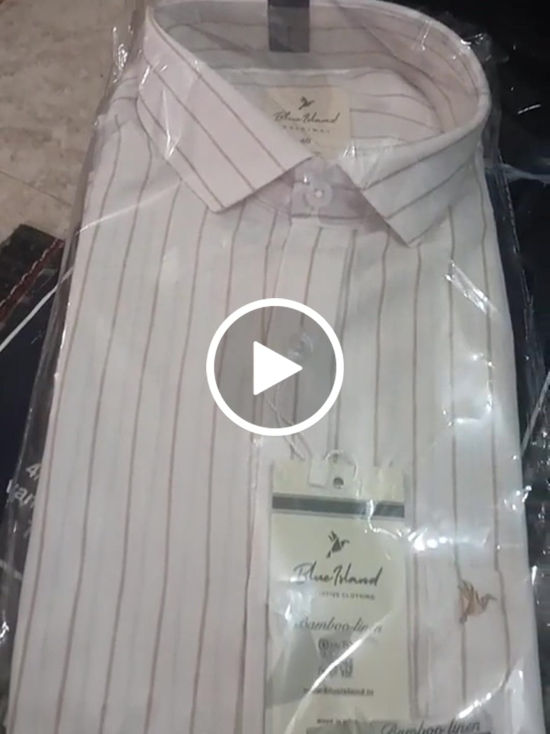 Customer video review of Golden White Stripes -Full-Bamboo Linen