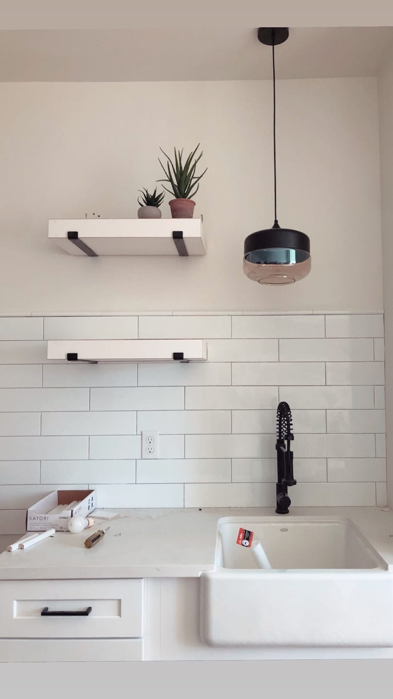 Customer photo review of Umbra Quartet Pendant Light