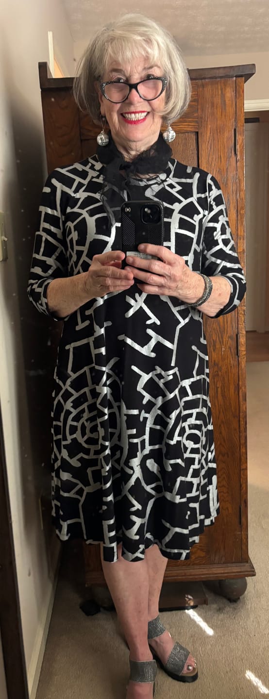 Customer photo review of Swish Wide Cargo Pants, Amethyst