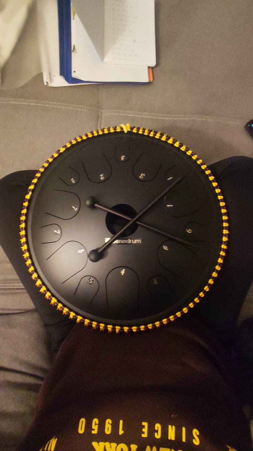 Customer photo review of Sonodrum Zungentrommel - "Exclusive" - Handgefertigt - 38cm - 14 Zungen - C-Dur