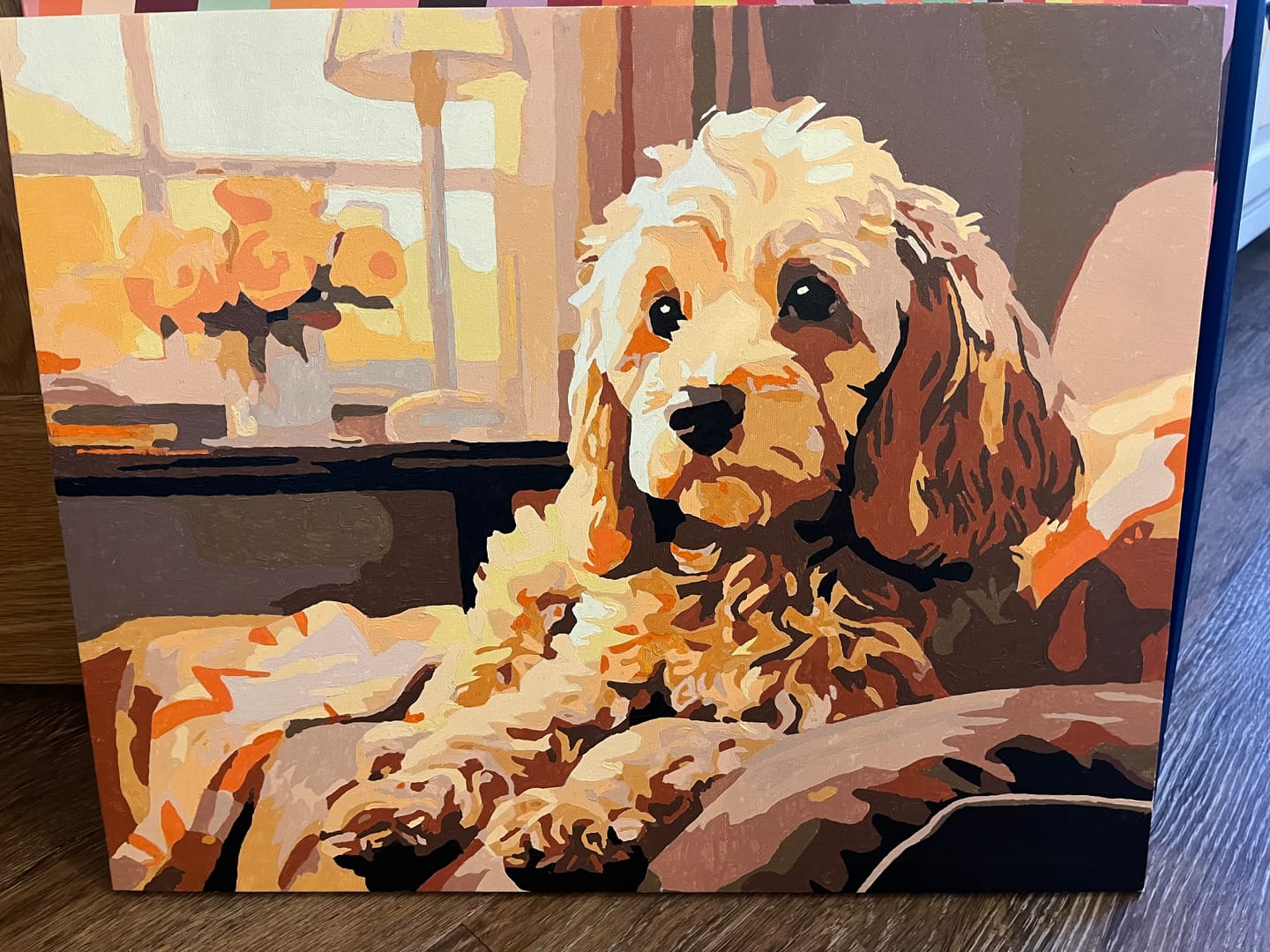 Customer photo review of Couch Cockapoo