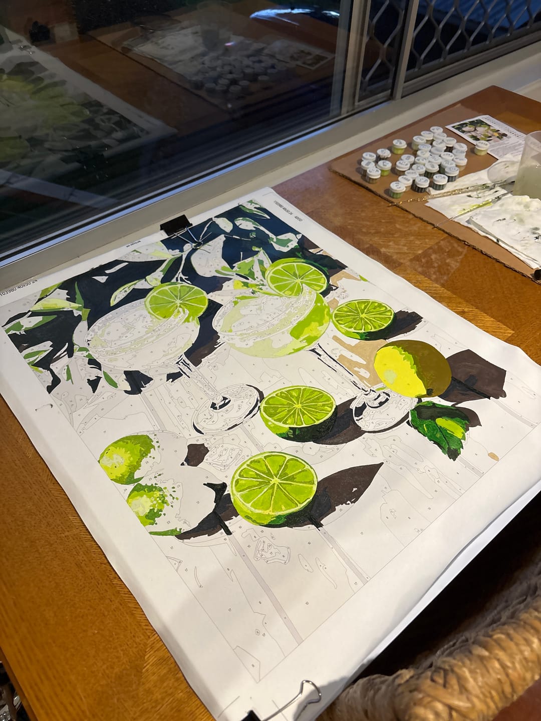 Customer photo review of Margarita cocktails | Paint by Numbers