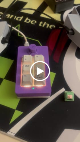 Customer video review of HMX LOTUS LINEAR SWITCH FACTORY LUBED EDITION (10PCS)
