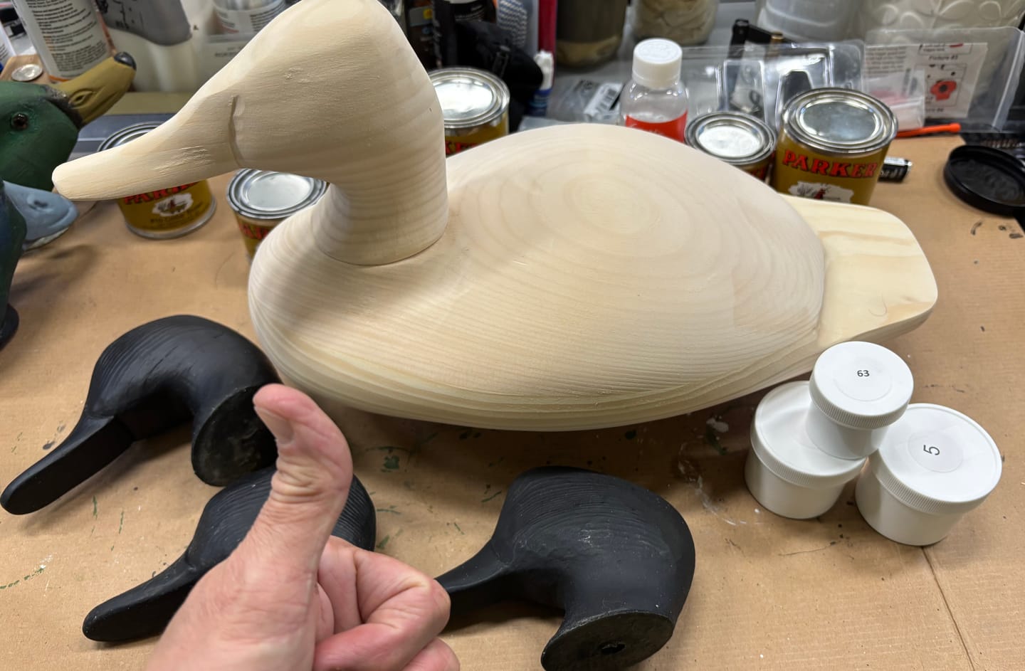 Customer photo review of Decoy Paint Kit - Single