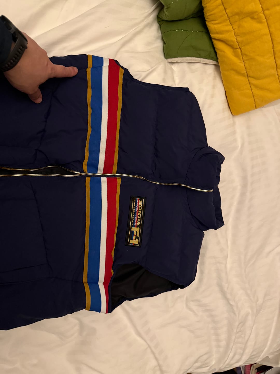 Customer photo review of 1986 Honda F1 Team Vest