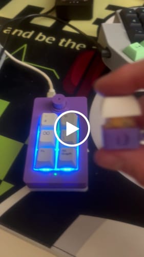 Customer video review of HMX XINHAI LINEAR SWITCH FACTORY LUBED EDITION (10PCS)