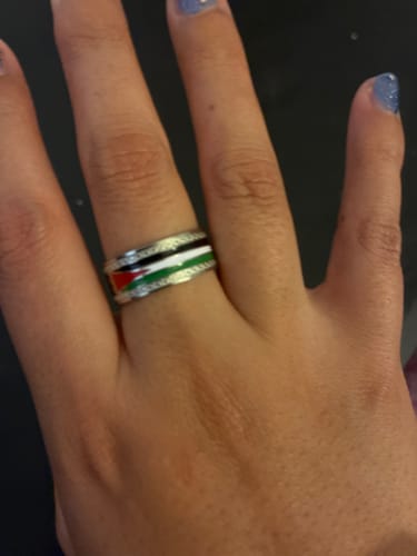 Customer photo review of Palestine Heritage Ring