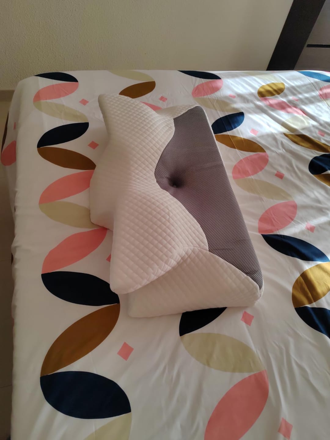 Customer photo review of Almohada Cervical Anti Ronquidos + Funda Almohada Gratis Regalo