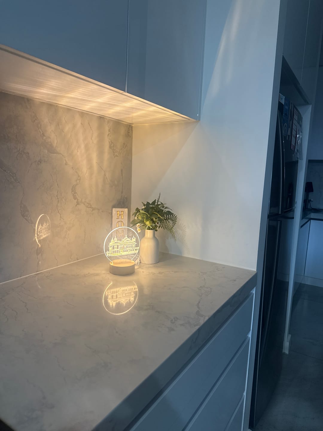 Customer photo review of Mool Mantar Lamp