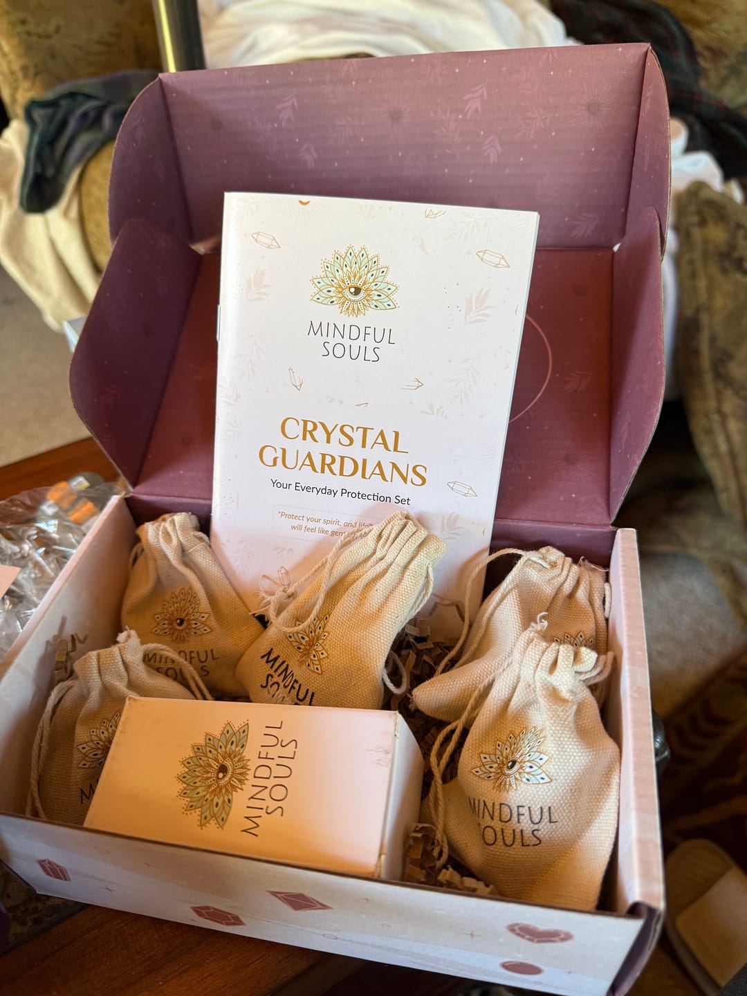 Customer photo review of Crystal Subscription Box