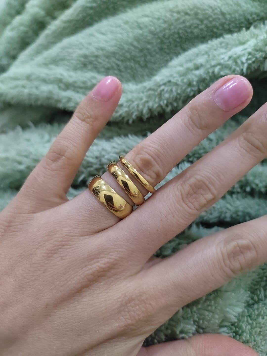 Customer photo review of Set 3 Anillos Hera