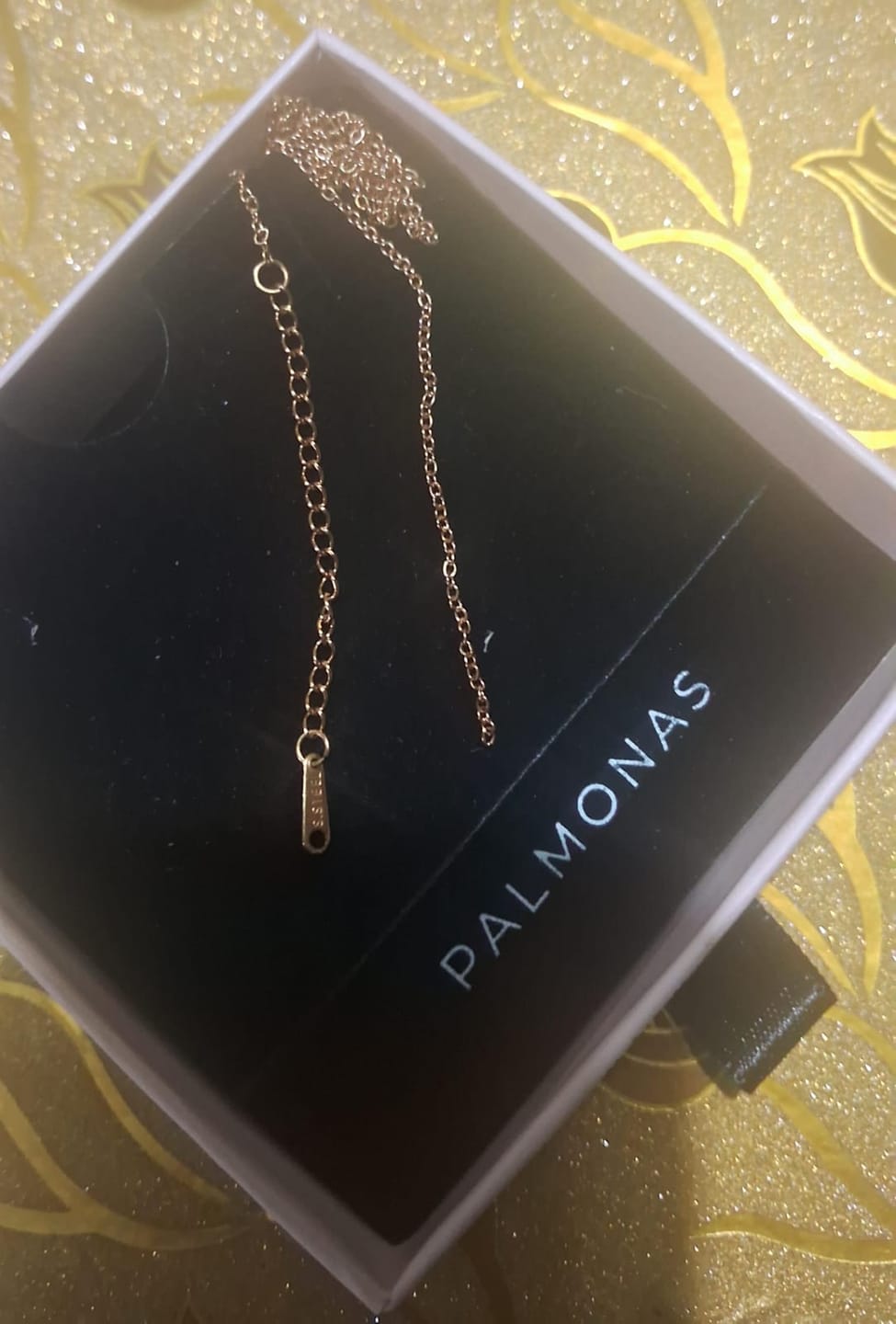 Customer photo review of Emerald Aventurine Necklace