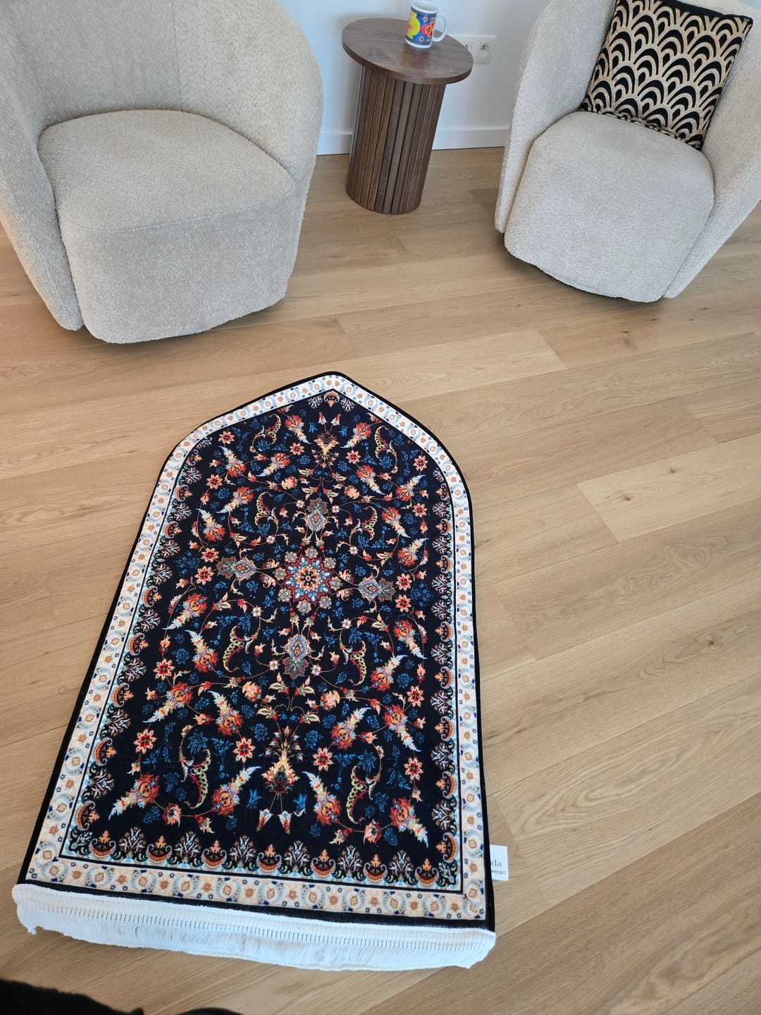 Customer photo review of Firdaws  Padded Prayer Mat