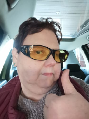Customer photo review of NoctiOptic™ - Les lunettes qui éclairent votre nuit