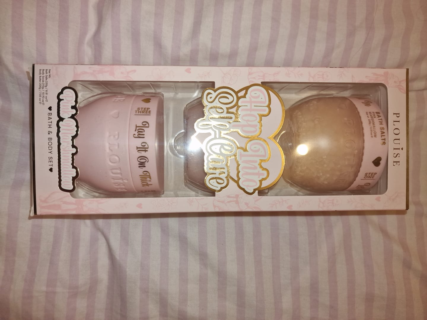 Customer photo review of Hop Into Self-Care Bath & Body Set - PRE-ORDER