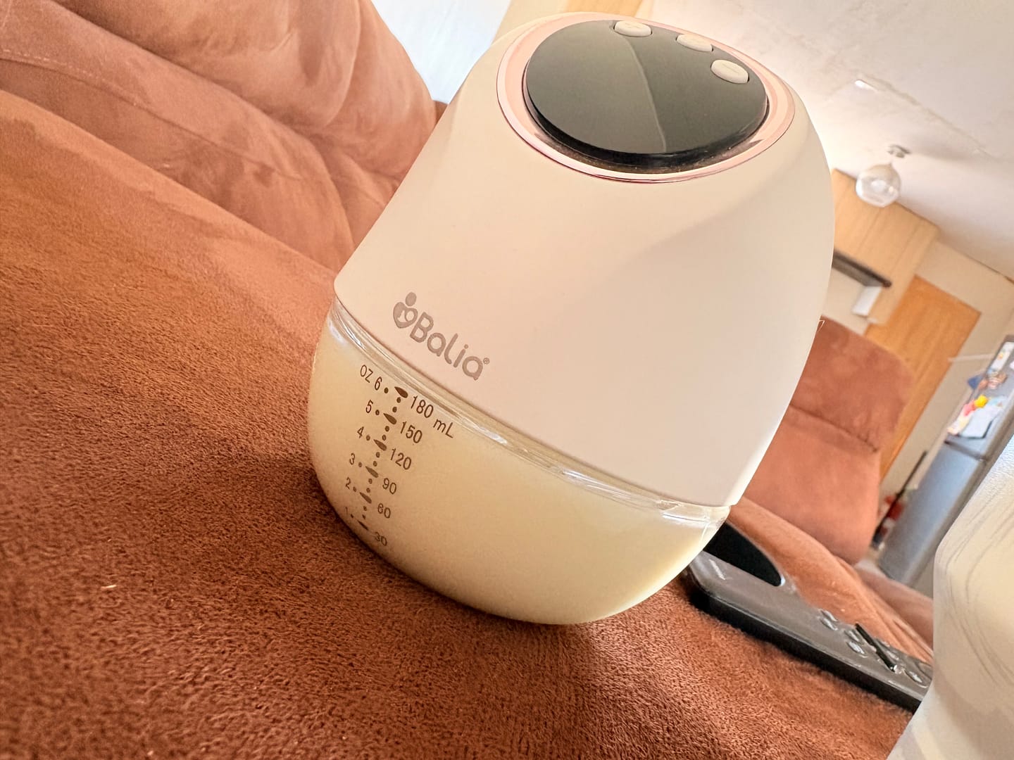 Customer photo review of Extractor de leche inalámbrico
