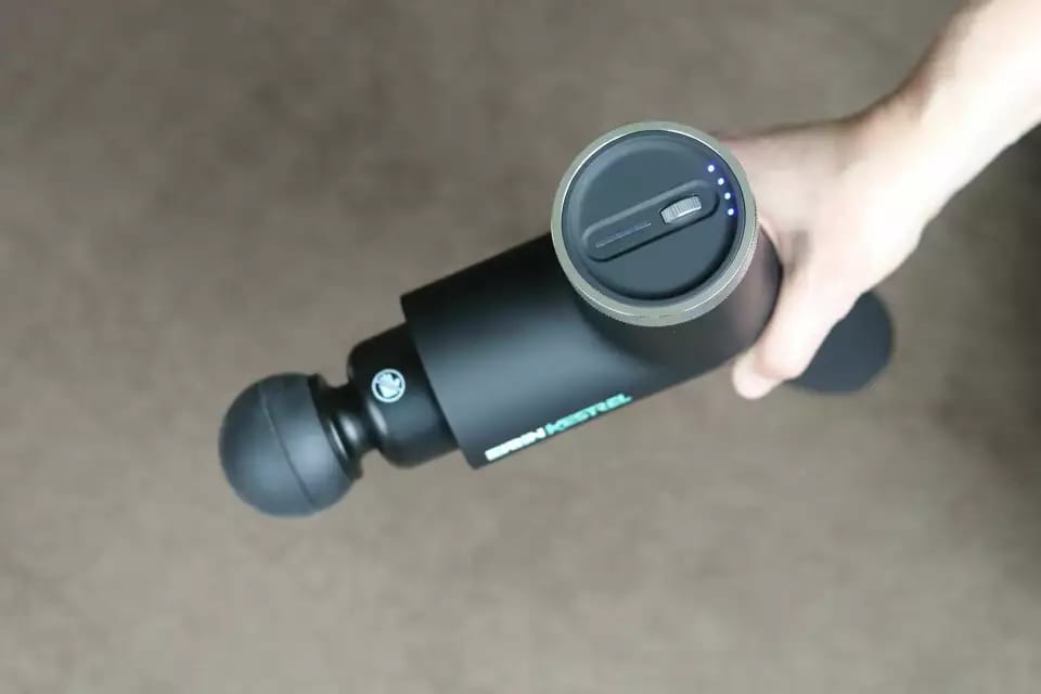 Customer photo review of Kestrel Percussion Massager