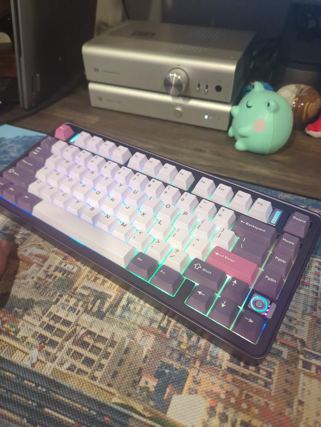 Customer photo review of Ticktype Evo75 Mechanical Keyboard Instock