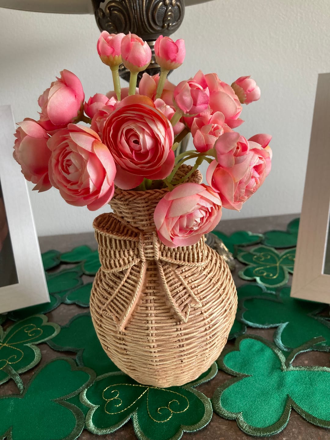 Customer photo review of Bow Weave Vase