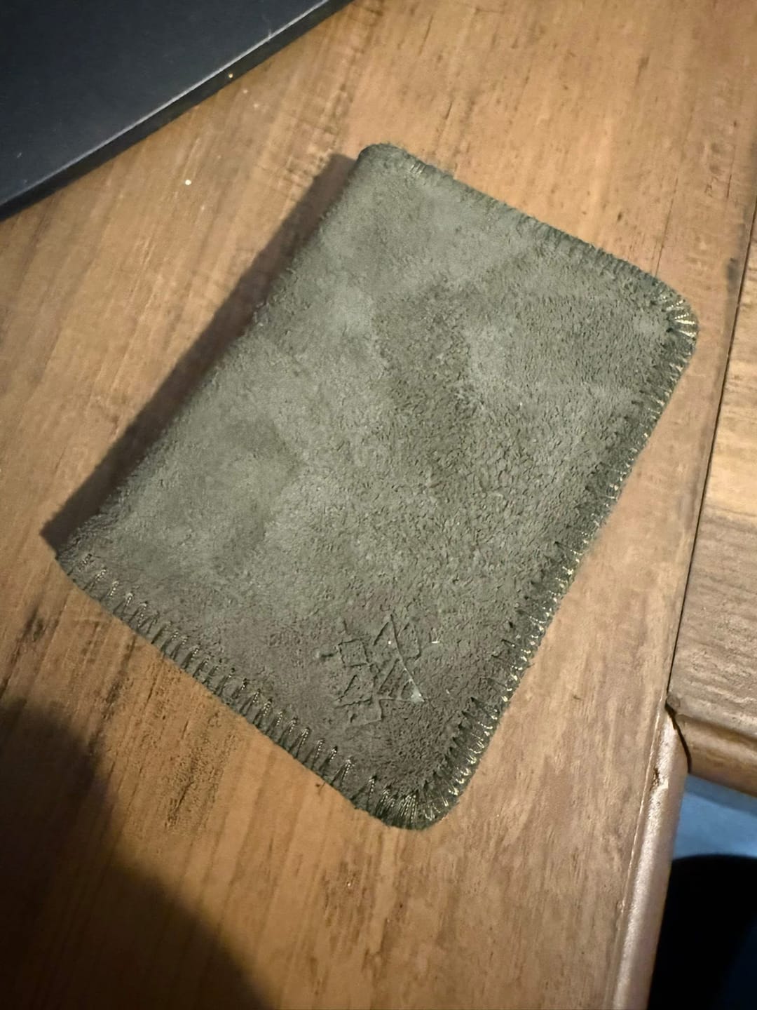 Customer photo review of Moss Daily Wallet
