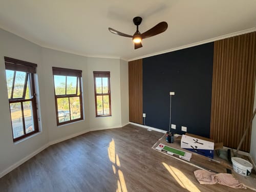 Customer photo review of Aero Shine LED Ceiling Fan in Black | White