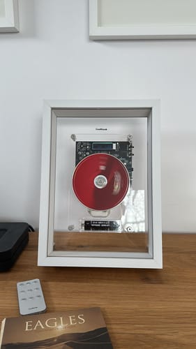 Customer photo review of M1 Music Frame CD Player
