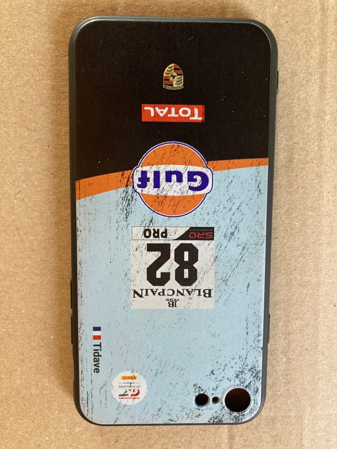 Customer photo review of Gulf Porsche GT Livery - Individuelle Handyhülle für iPhone