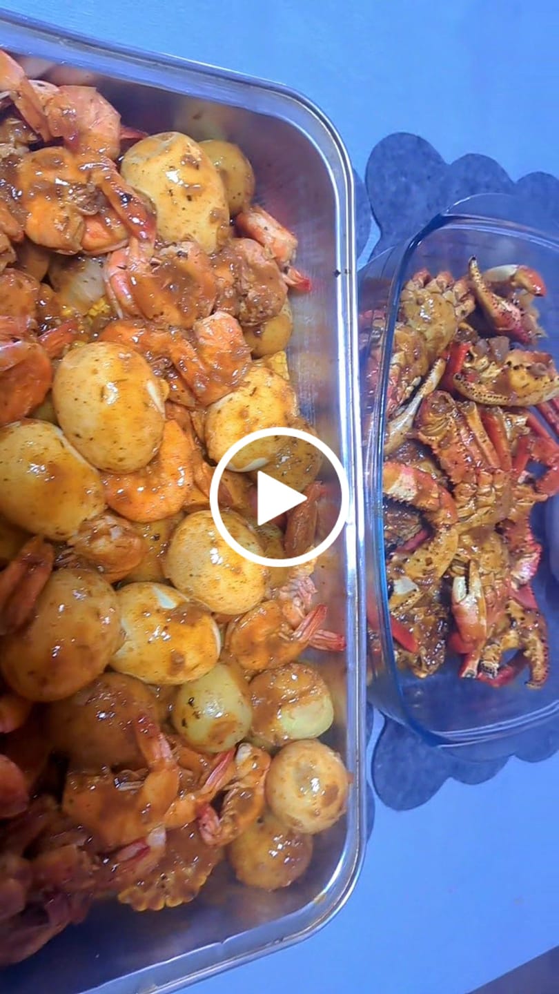 Customer video review of Seafood Boil Bomb
