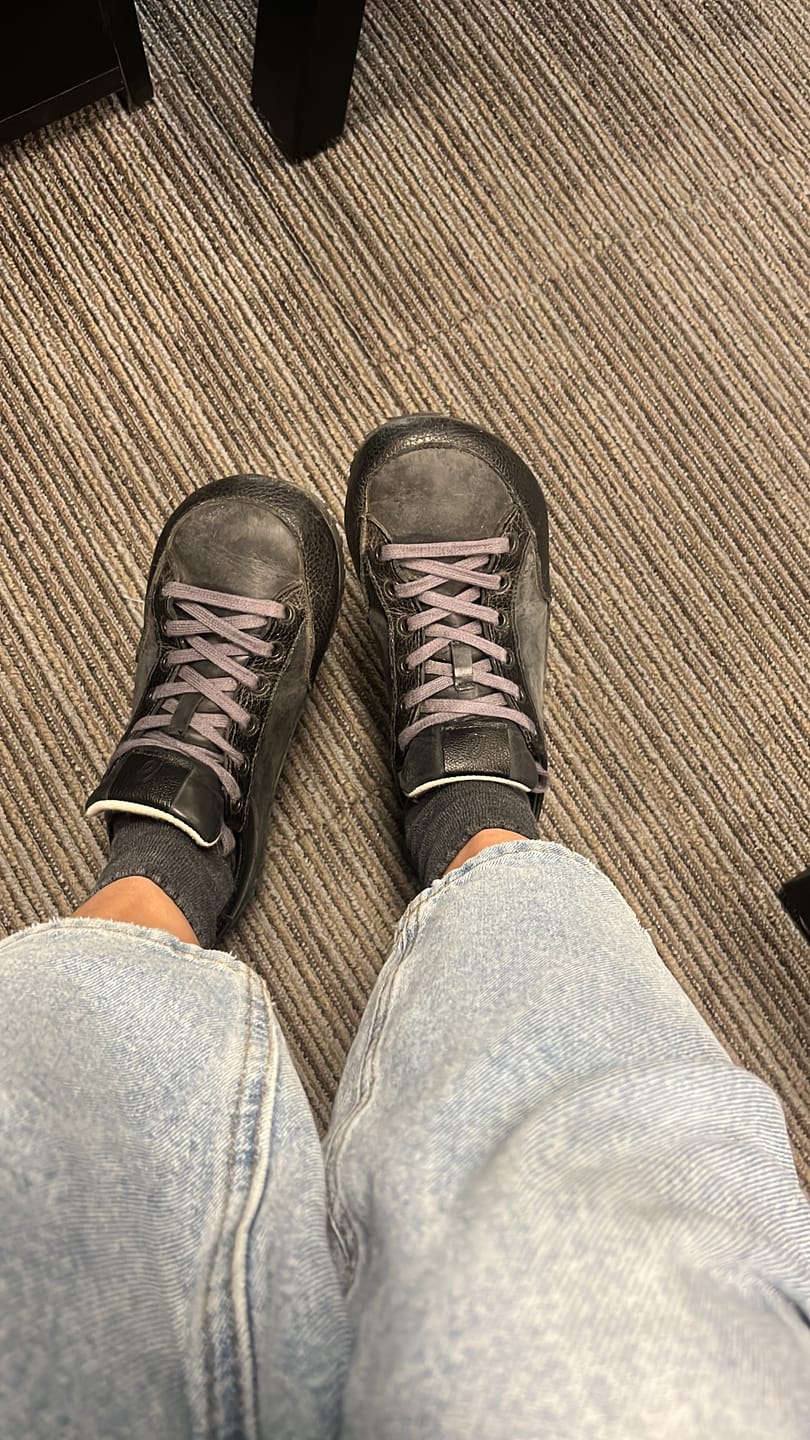 Customer photo review of Zapatilla A1. Negra