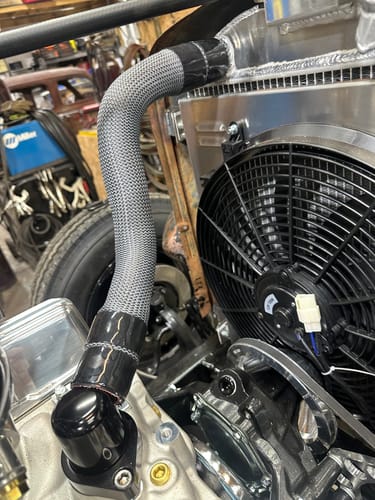 Customer photo review of Hose Bones Smaller Diameter Radiator Hose Kit (For 1-1/4 - 1-1/2" ID Hoses)