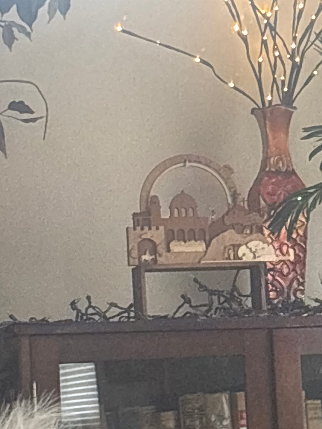 Customer photo review of Easter Creche Countdown | Light-Up + Music Display