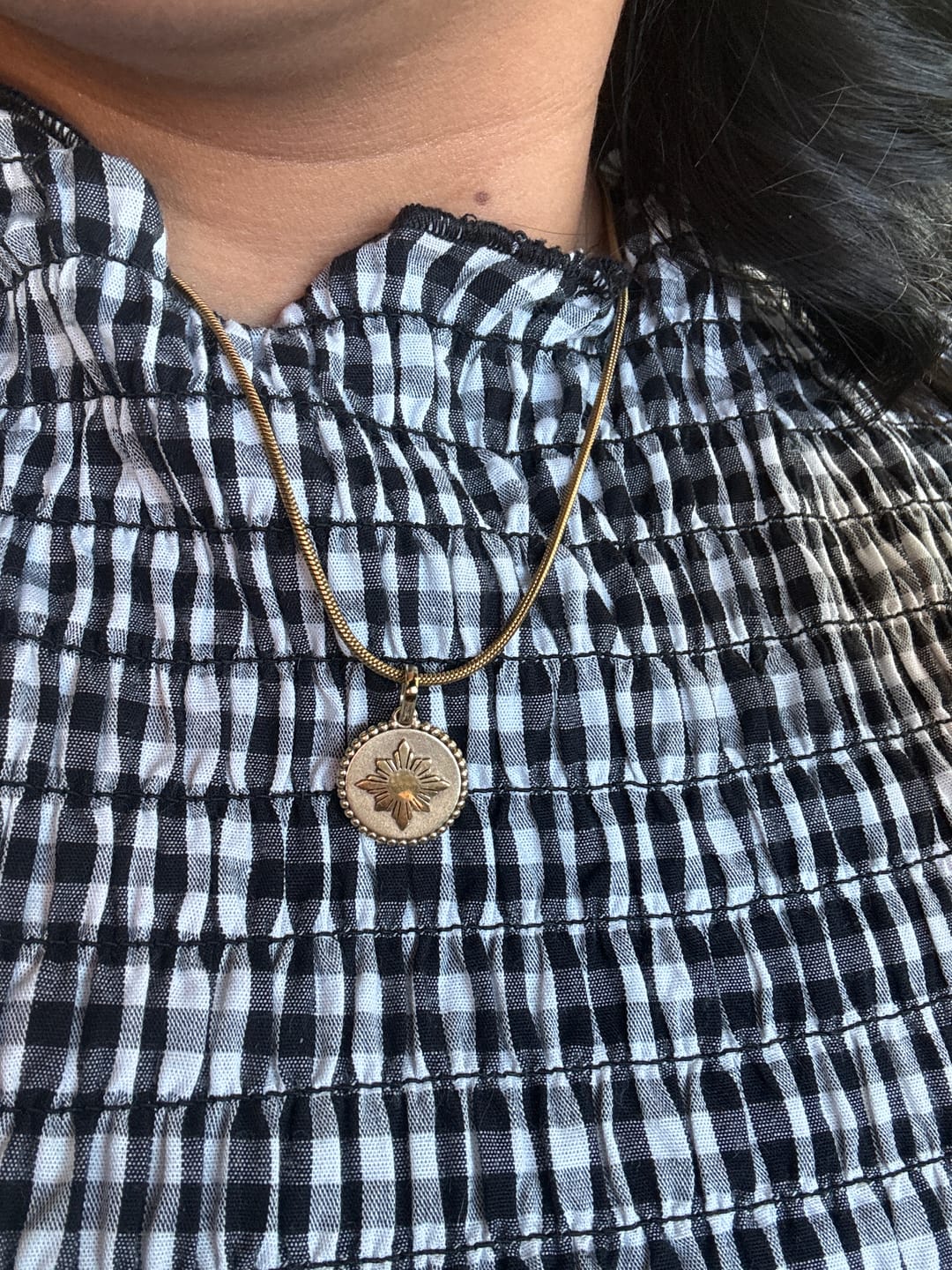 Customer photo review of Sam Round Snake Chain