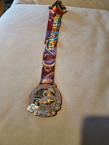 Customer photo review of Year of the Horse Virtual Race